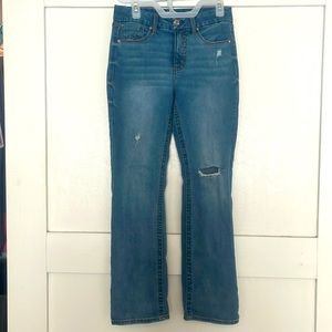 Seven jeans size 8 tummy less high-rise, slim boot